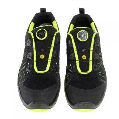 Pantofi de protecție LE MANS TOP BLACK YELLOW LOW  / AboutBlu / Pantofi protectie S3L