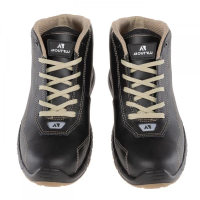 Ghete de protecție EVO BROWN MID S3 SRC ESD / AboutBlu / Bocanci protectie S3