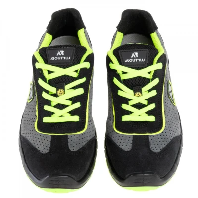 Pantofi de protecție EXPLORER GREY-YELLOW LOW S1PL / AboutBlu / Pantofi protectie S3L
