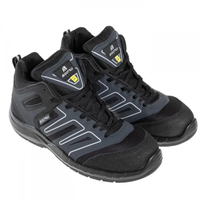 Bocanci de protecție INDIANAPOLIS BLACK MID S3 SRC / AboutBlu / Bocanci protectie S3