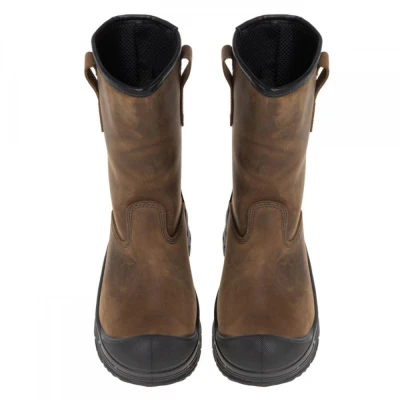 Cizme de protecție SAHARA ESR BROWN WRA SB FO HRO  / AboutBlu / Bocanci protectie S1P