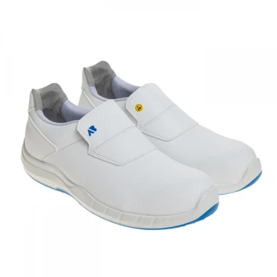 Pantofi de protecție NIVEO WHITE LOW S2 FO SR ESD / AboutBlu / Incaltaminte protectie alba