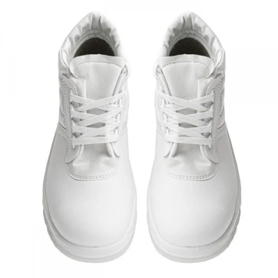 Ghete de protecție ST. MORITZ WHITE MID S2 SRC / AboutBlu / Incaltaminte protectie alba
