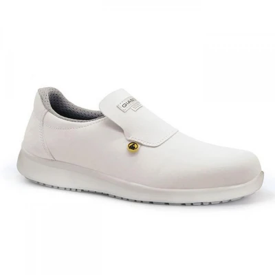 Pantofi de lucru albi EAGLE O2 FO SRC ESD / Giasco / Incaltaminte de lucru fara bombeu