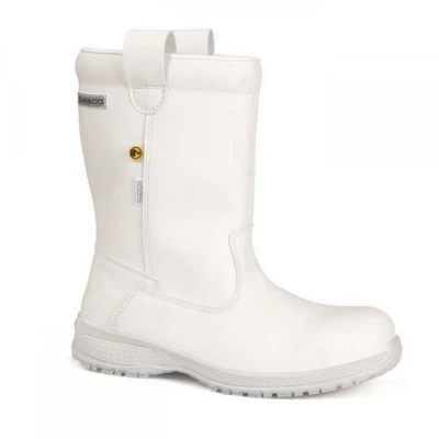 Cizme de protecție albe ICEBERG S2 CI SRC ESD CLAS / Giasco / Incaltaminte protectie alba