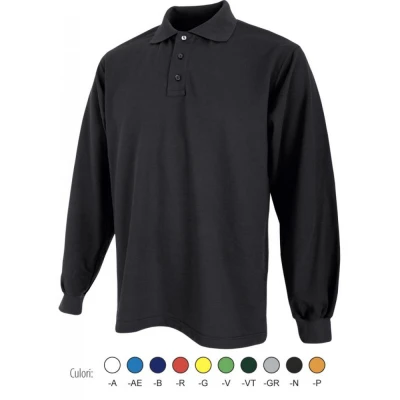 Tricou PIQUE LONG 3304 / RomSafe / Tricouri cu maneca lunga