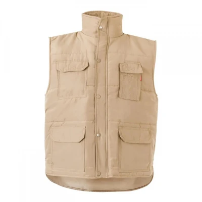 Vestă căptușită cu buzunare multiple 108 / Velilla / Veste vatuite, de iarna
