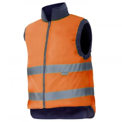 Vestă căptușită, reversibilă, de înaltă vizibilita / Velilla / Veste semnalizare