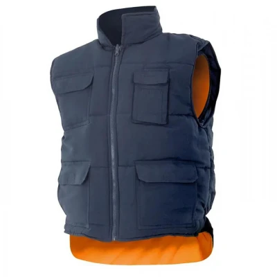 Vestă căptușită, reversibilă, de înaltă vizibilita / Velilla / Veste semnalizare