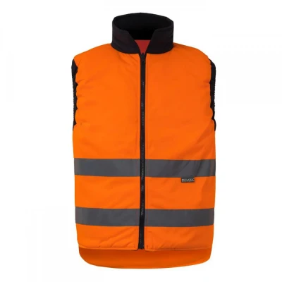 Vestă căptușită, reversibilă, de înaltă vizibilita / Velilla / Veste semnalizare
