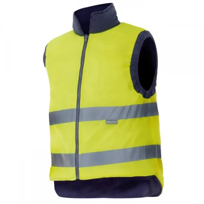 Vestă căptușită, reversibilă, de înaltă vizibilita / Velilla / Veste semnalizare