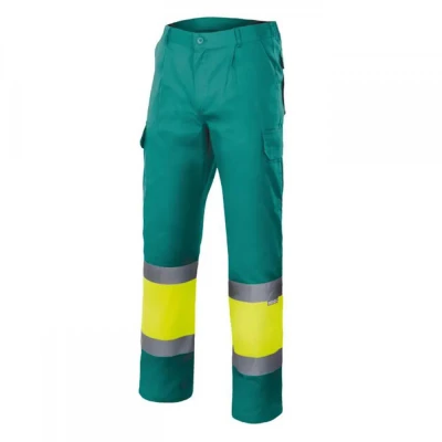 Pantaloni de înaltă vizibilitate în două tonuri 15 / Velilla / Reflectorizanta