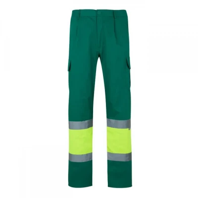 Pantaloni de înaltă vizibilitate în două tonuri (4 / Velilla / Reflectorizanta