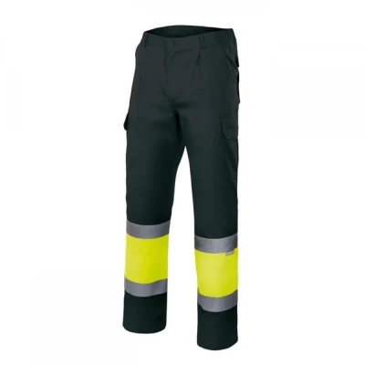 Pantaloni de înaltă vizibilitate în două tonuri (4 / Velilla / Reflectorizanta