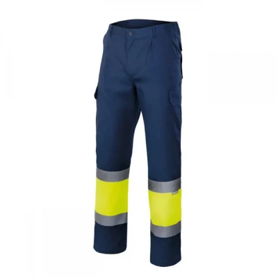 Pantaloni de înaltă vizibilitate în două tonuri (4 / Velilla / Reflectorizanta