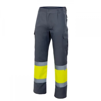 Pantaloni de înaltă vizibilitate în două tonuri (4 / Velilla / Reflectorizanta