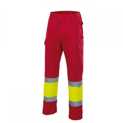Pantaloni de înaltă vizibilitate în două tonuri (4 / Velilla / Reflectorizanta