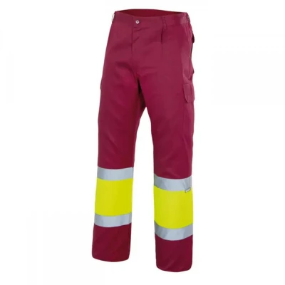 Pantaloni de înaltă vizibilitate în două tonuri (4 / Velilla / Reflectorizanta