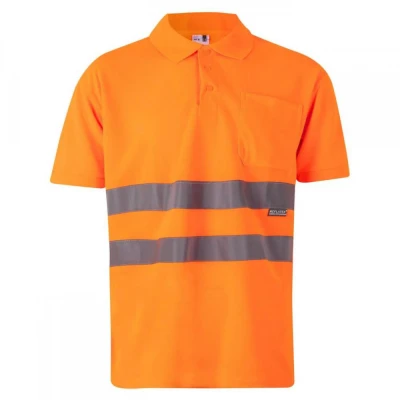Tricou polo cu mânecă scurtă, de înaltă vizibilita / Velilla / Reflectorizanta