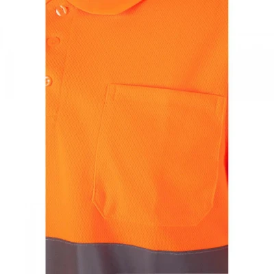 Tricou polo cu mânecă scurtă, de înaltă vizibilita / Velilla / Reflectorizanta