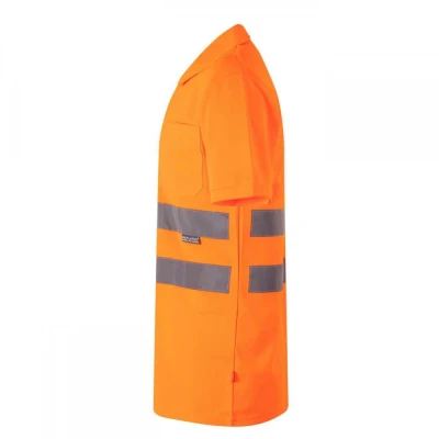 Tricou polo cu mânecă scurtă, de înaltă vizibilita / Velilla / Reflectorizanta
