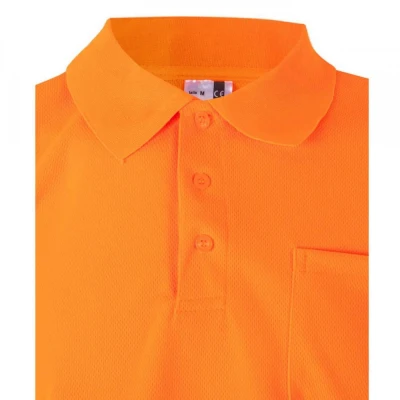 Tricou polo cu mânecă scurtă, de înaltă vizibilita / Velilla / Reflectorizanta