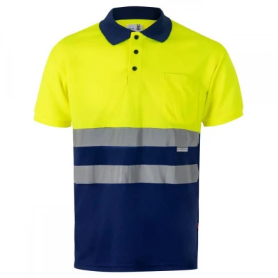Tricou polo cu mânecă scurtă, de înaltă vizibilita / Velilla / Reflectorizanta
