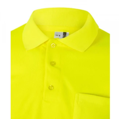 Tricou polo cu mânecă lungă, de înaltă vizibilitat / Velilla / Reflectorizanta