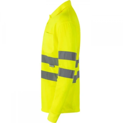 Tricou polo cu mânecă lungă, de înaltă vizibilitat / Velilla / Reflectorizanta