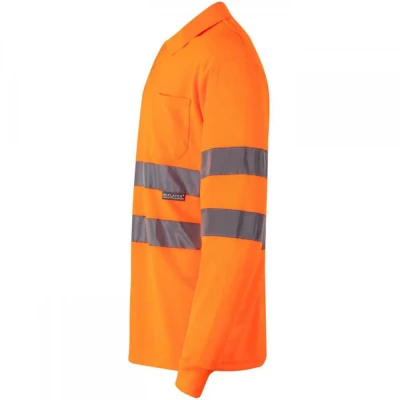 Tricou polo cu mânecă lungă, de înaltă vizibilitat / Velilla / Reflectorizanta
