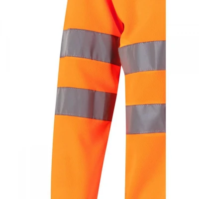 Tricou polo cu mânecă lungă, de înaltă vizibilitat / Velilla / Reflectorizanta