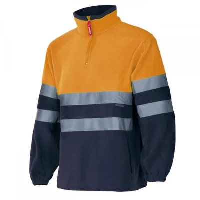 Pulover fleece de înaltă vizibilitate, în două ton / Velilla / Reflectorizanta