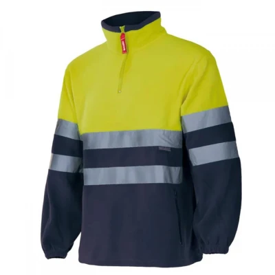 Pulover fleece de înaltă vizibilitate, în două ton / Velilla / Reflectorizanta