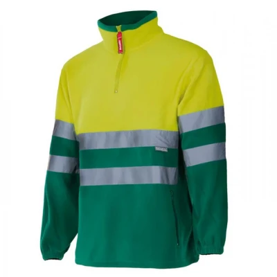 Pulover fleece de înaltă vizibilitate, în două ton / Velilla / Reflectorizanta