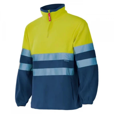 Pulover fleece de înaltă vizibilitate, în două ton / Velilla / Reflectorizanta