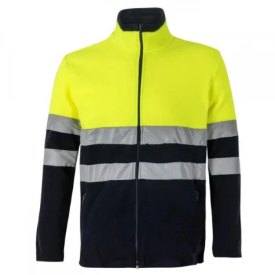 Jachetă fleece de înaltă vizibilitate, în două ton / Velilla / Reflectorizanta