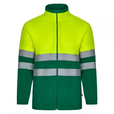 Jachetă fleece de înaltă vizibilitate, în două ton / Velilla / Reflectorizanta
