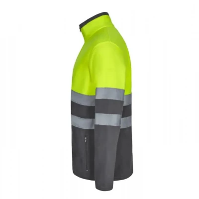 Jachetă fleece de înaltă vizibilitate, în două ton / Velilla / Reflectorizanta