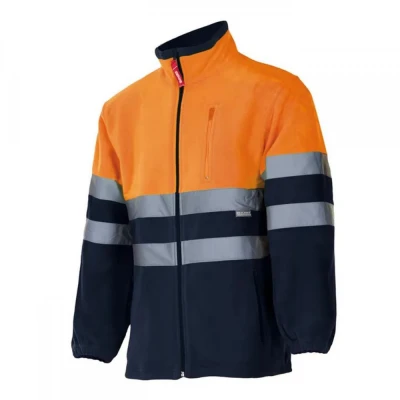 Jachetă fleece în două tonuri, de înaltă vizibilit / Velilla / Reflectorizanta