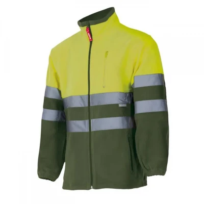 Jachetă fleece în două tonuri, de înaltă vizibilit / Velilla / Reflectorizanta