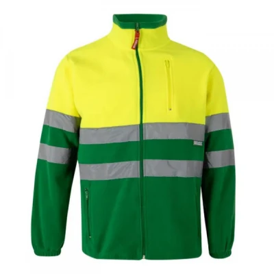 Jachetă fleece în două tonuri, de înaltă vizibilit / Velilla / Reflectorizanta