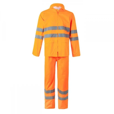 Costum de ploaie de înaltă vizibilitate, din două  / Velilla / Reflectorizanta
