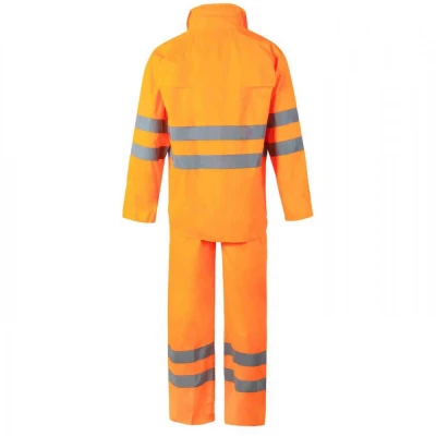 Costum de ploaie de înaltă vizibilitate, din două  / Velilla / Reflectorizanta