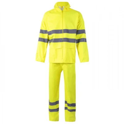 Costum de ploaie de înaltă vizibilitate, din două  / Velilla / Reflectorizanta