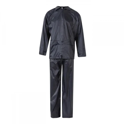 Costum de ploaie din două piese, cu glugă ascunsă  / Velilla / Impermeabila