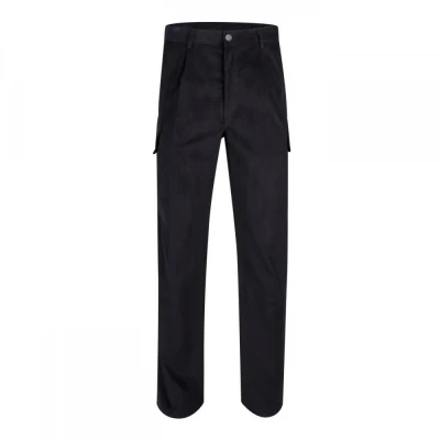 Pantaloni din velur, cu buzunare multiple 380 / Velilla / Pantaloni salopeta talie