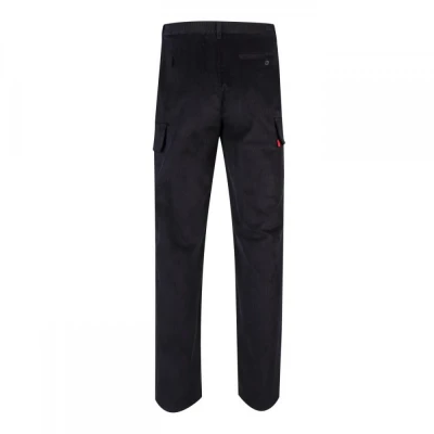 Pantaloni din velur, cu buzunare multiple 380 / Velilla / Pantaloni salopeta talie