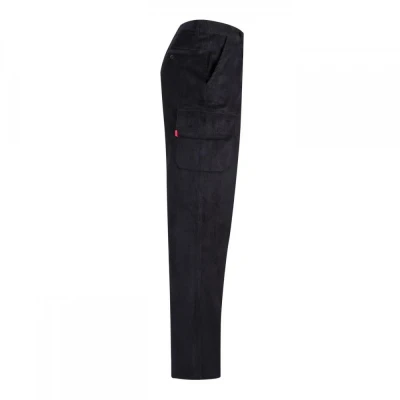 Pantaloni din velur, cu buzunare multiple 380 / Velilla / Pantaloni salopeta talie