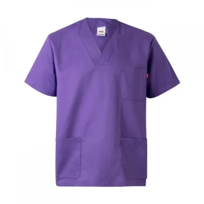 Cămașă scrub cu ​​mânecă scurtă, pentru uz medical / Velilla / Sanitara, Asistenti medicali, Curatenie
