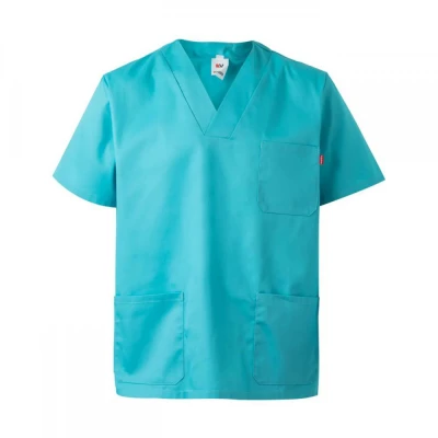 Cămașă scrub cu ​​mânecă scurtă, pentru uz medical / Velilla / Sanitara, Asistenti medicali, Curatenie